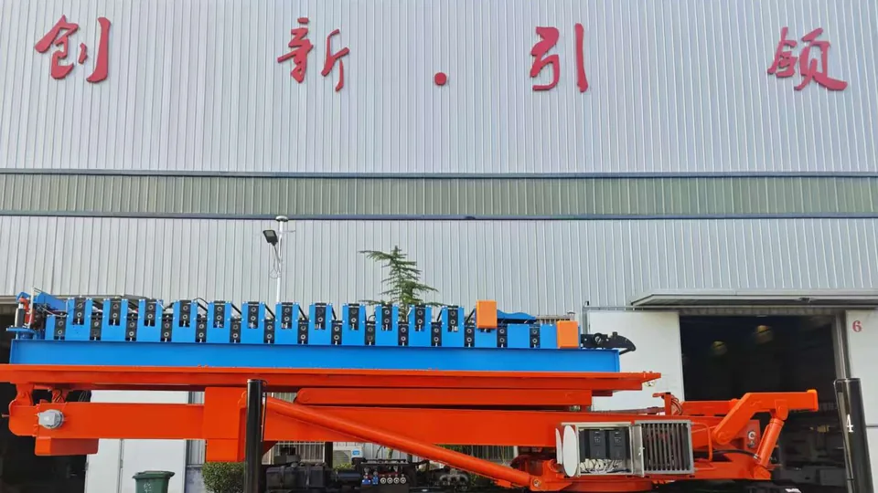 Roof-level roll forming